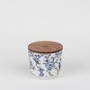 Patterned 3 Wick Candle - Classic Linen