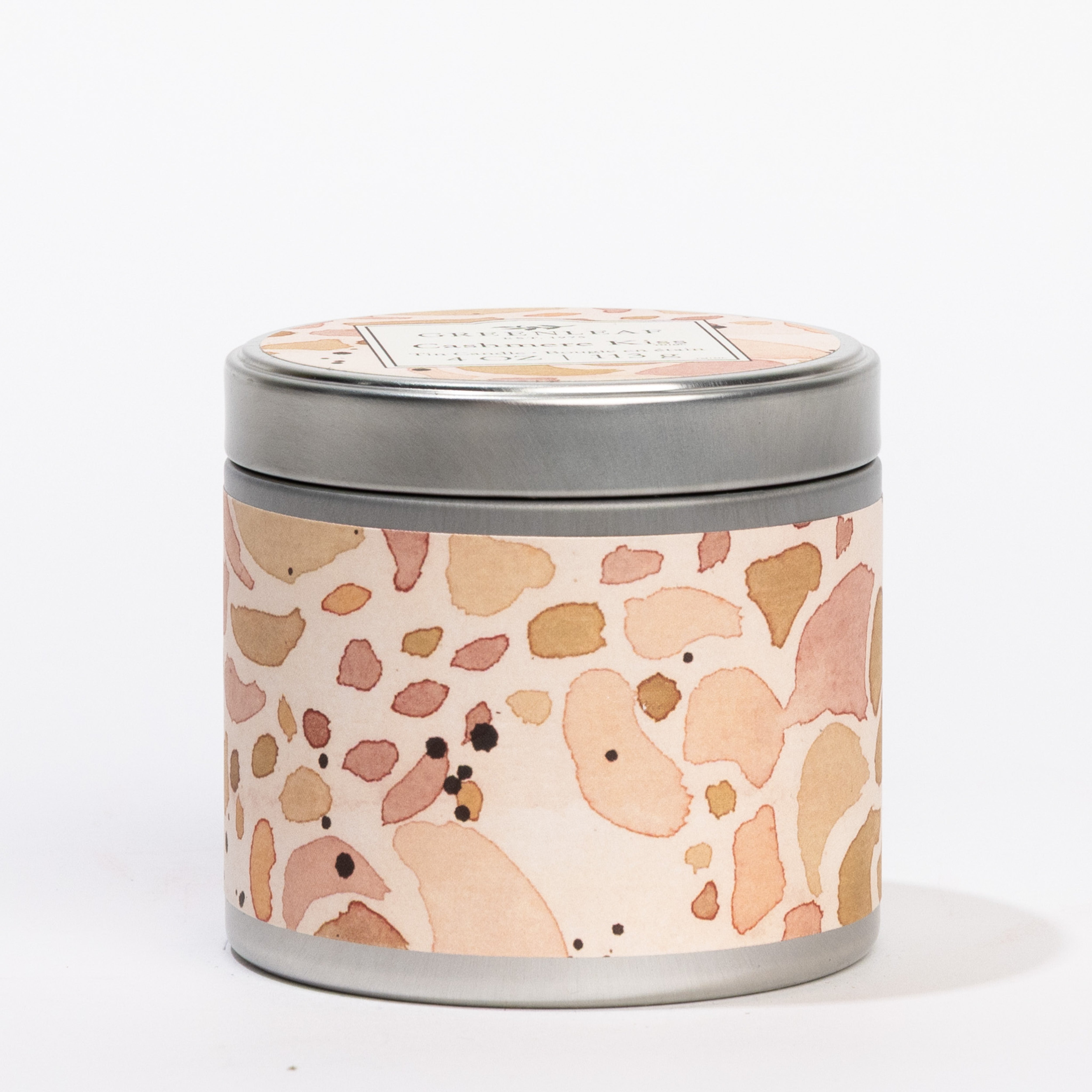 Cashmere Kiss Candle tin on a white background