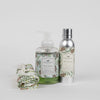 Silver Spruce Foaming Hand Soap, Non-Aerosol Room Spray, and Tea Towel Gift Set