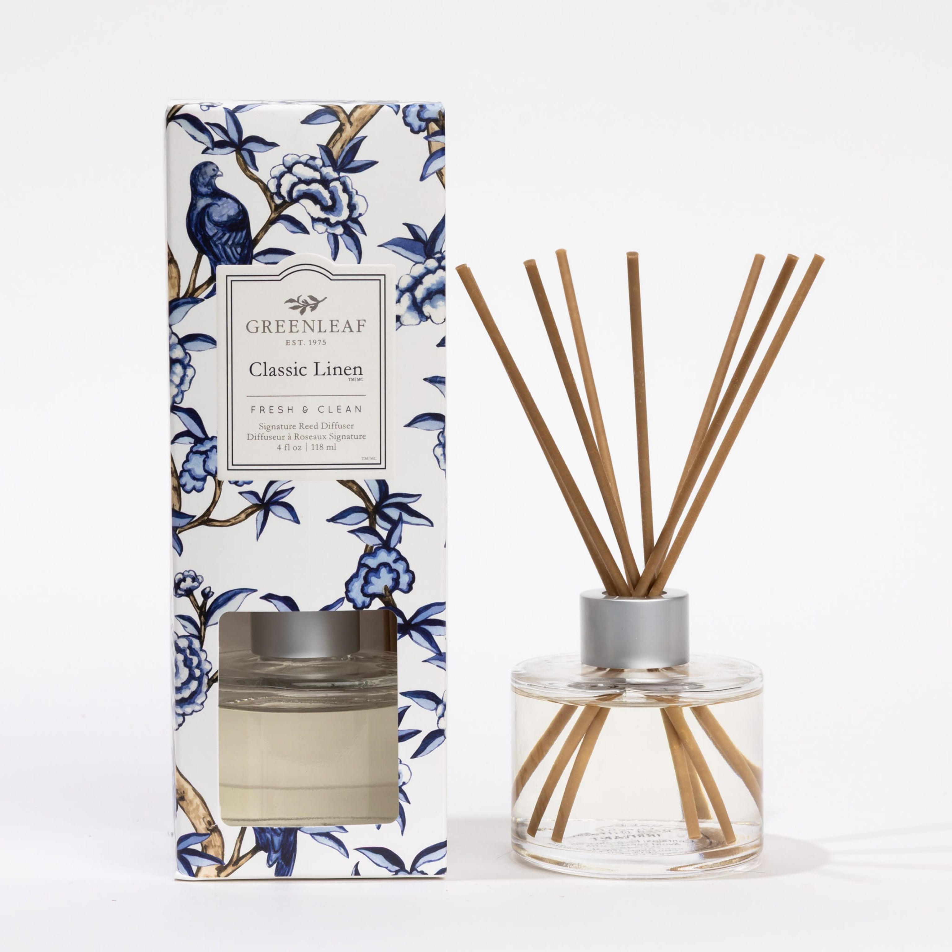 Classic Linen Reed Diffuser – Greenleaf Gifts