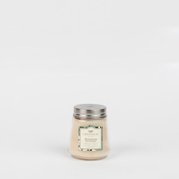 Petite Candle-Shimmering Snowberry