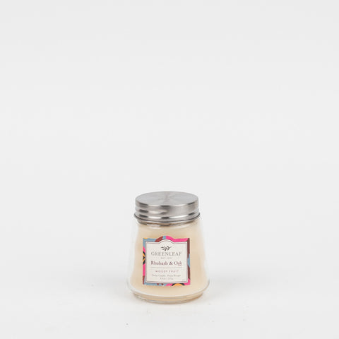 Rhubarb & Oak Petite Candle