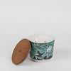 Shimmering Snowberry Patterned 3 Wick Candle