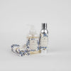 Classic Linen Foaming Hand Soap, Non-Aerosol Room Spray, and Tea Towel Gift Set